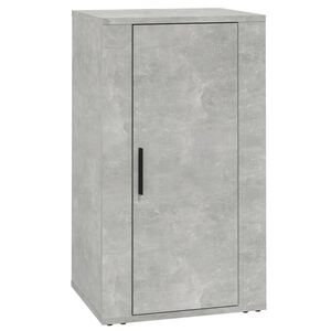 vidaXL Sideboard Concrete Grey 40x33x70 cm Engineered Wood