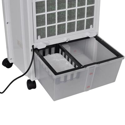 vidaXL Mobile Air Cooler Ventilator Air Purifier Humidifier 8 L
