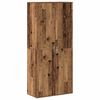 vidaXL Highboard 80 x 39 x 178 cm Engineered Wood Old Wood