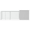 vidaXL Chicken Cage Grey 300x91x100 cm Galvanised Steel