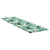 vidaXL Lounger Cushion Leaf Leaf Pattern 200 x 70 x 3 cm Oxford Fabric