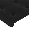 vidaXL Headboards 2 pcs Black 80 cm Velvet