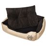 Warm Dog Bed with Padded Cushion XL