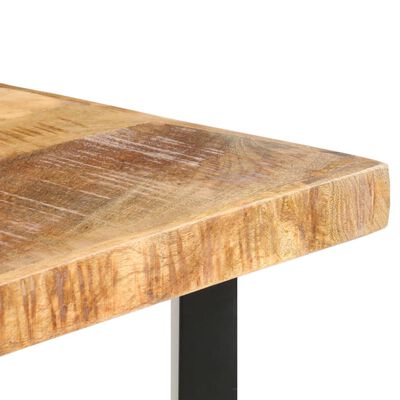 vidaXL Bar Table 120x58x107 cm Rough Mango Wood
