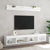 vidaXL 5 Piece TV Wall Units with LED White Engineered Wood