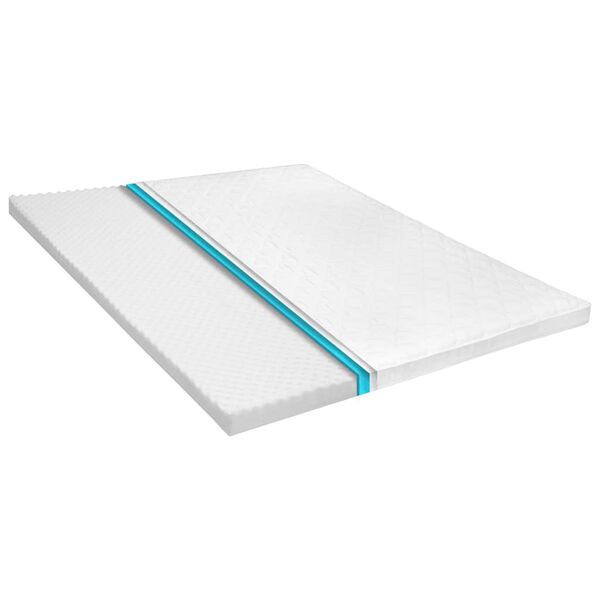 vidaXL Mattress Topper 180x200 cm Cold Foam Egg Profile 6 cm