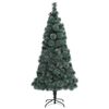 vidaXL Artificial Christmas Tree with Stand Green 240 cm PET