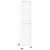 vidaXL Locker Cabinet White 38x45x180 cm Steel