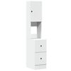 vidaXL Kitchen Cabinet White 35x50x180 cm Engineered Wood