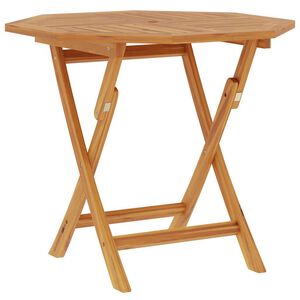 vidaXL Folding Garden Table 85x85x76 cm Solid Teak Wood