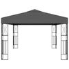 vidaXL Gazebo 3x4 m Anthracite Fabric