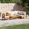 vidaXL 5 Piece Garden Sofa Set with Cushions Solid Wood Acacia