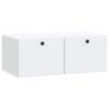 vidaXL Wall-Mounted TV Cabinet 78.5 x 41 x 30 cm White Engineered Wood