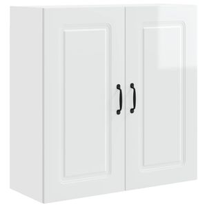 vidaXL Dishwasher Panel Kalmar High Gloss White 80 x 31 x 80 cm
