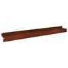 vidaXL Lawn Edging 10 pcs 100 x 10 x 8 cm Steel Rusty