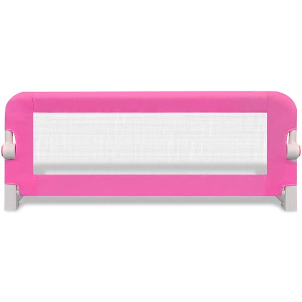 vidaXL Toddler Safety Bed Rail 102 x 42 cm Pink