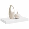 vidaXL Floating Wall Shelf White 40x23x3.8 cm MDF