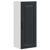 vidaXL Kitchen Cabinet Kalmar Black 40 x 31 x 100 cm Engineered Wood