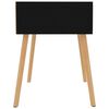 vidaXL Bedside Cabinets 2 pcs Black 40x40x56 cm Engineered Wood