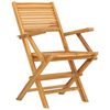vidaXL Folding Garden Chairs 6 pcs 55x62x90 cm Solid Wood Teak
