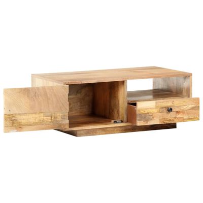 vidaXL Coffee Table 90x50x35 cm Solid Mango Wood