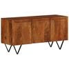 vidaXL Sideboard 110x35x56 cm Solid Wood Mango