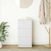 vidaXL Sideboard White 37.5x35x76 cm Engineered Wood
