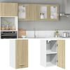 vidaXL Hanging Cabinet Lyon Sonoma Oak 29.5x31x60 cm Engineered Wood