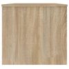 vidaXL Coffee Table Sonoma Oak 102x50.5x46.5 cm Engineered Wood
