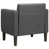 vidaXL Sofa Chair with Armrests Dark Grey 54 cm Corduroy Fabric