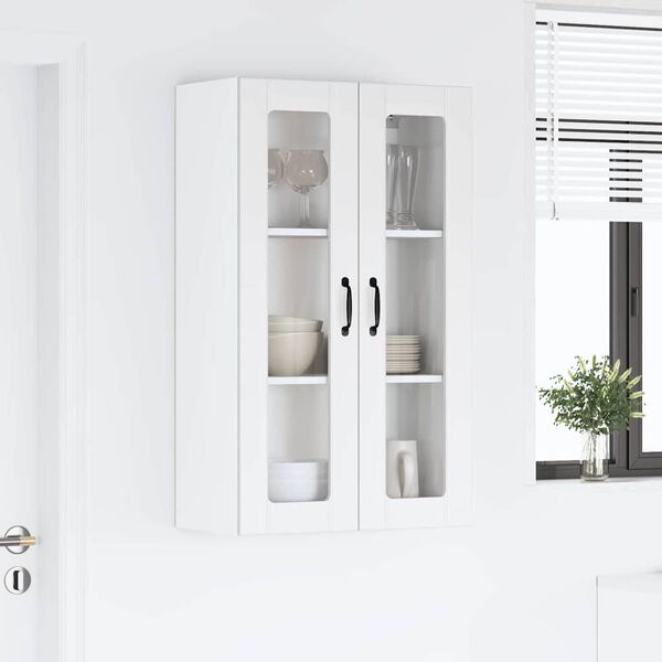 vidaXL Kitchen Wall Cabinet White 60 x 31 x 100 cm Engineered Wood