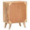 vidaXL Sideboard 60x35x75 cm Rough Mango Wood