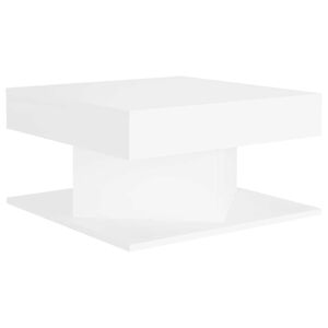 vidaXL Coffee Table White 57x57x30 cm Engineered Wood