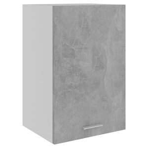 vidaXL Hanging Cabinet | Concrete grey | Engineered wood | 39.5 x 31 x 60 cm