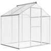 vidaXL Outdoor Aviary Aluminium 178x122x194 cm