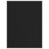 vidaXL Doormat Black 90x120 cm