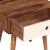 vidaXL Bedside Table Solid Acacia Wood 45x30x45 cm