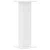 vidaXL Plant Stands 2 pcs White 30x30x80 cm Engineered Wood