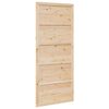 vidaXL Barn Door Natural 90 x 2.5 x 208 cm Solid Pine Wood