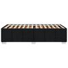 vidaXL Bed Frame without Mattress Black 90x190 cm Fabric