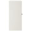 vidaXL File Cabinet White 90x40x90 cm Steel