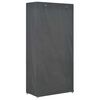 vidaXL 3-Tier Wardrobe Grey 79x40x170 cm Fabric