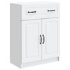 vidaXL Sideboard White 66 x 34.5 x 87 cm Engineered Wood