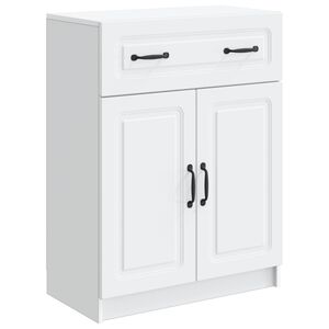 vidaXL Sideboard White 66 x 34.5 x 87 cm Engineered Wood