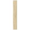 vidaXL Bookcase Sonoma Oak 60x24x176 cm Engineered Wood