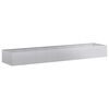 vidaXL Planter 360x80x40 cm Galvanised Steel