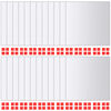 vidaXL Mirror Tiles | Set of 24 | Transparent | Glass | 15 cm x 15 cm