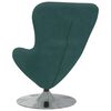 vidaXL Egg Chair Dark Green 63 x 73 x 90 cm Velvet
