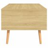 vidaXL Coffee Table Sonoma Oak 100x49.5x43 cm Engineered Wood