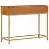 vidaXL Console Table 100x35x76 cm Solid Acacia Wood